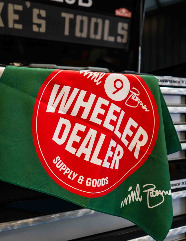 Wheeler Dealer Man Towel