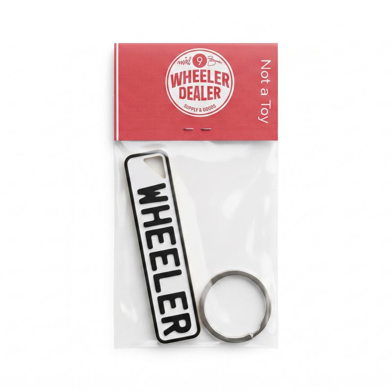 Reg Plate Keyring