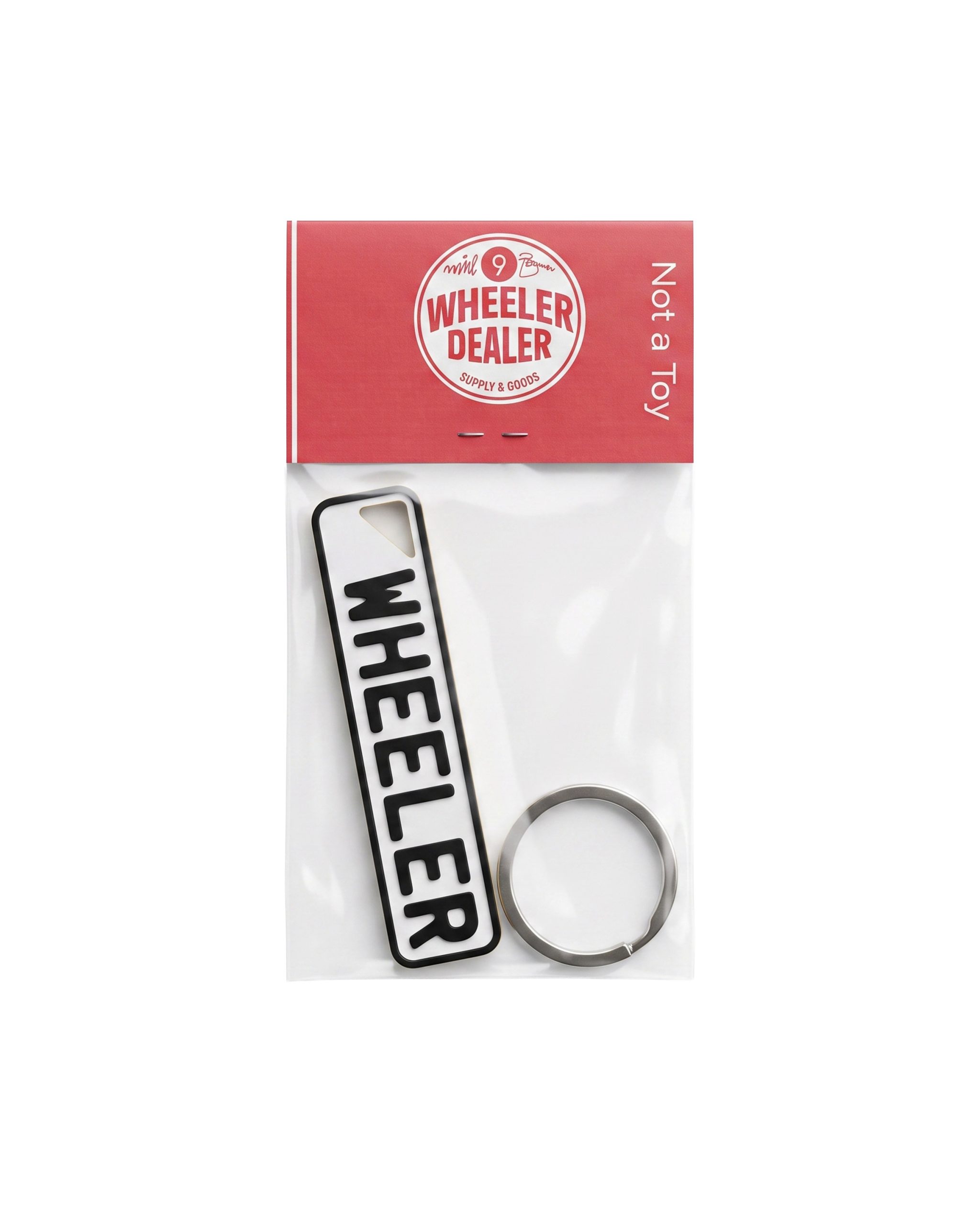 Reg Plate Keyring